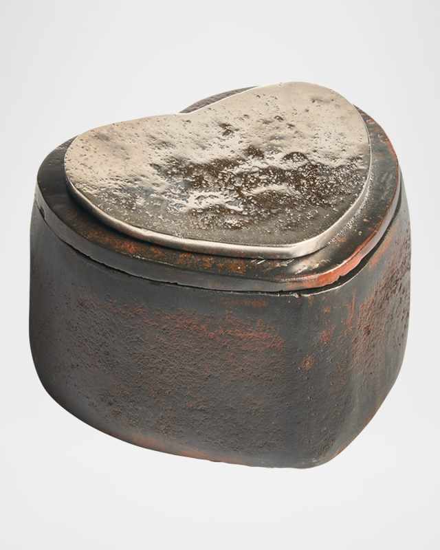 Dos Amores Cast Iron Heart Box